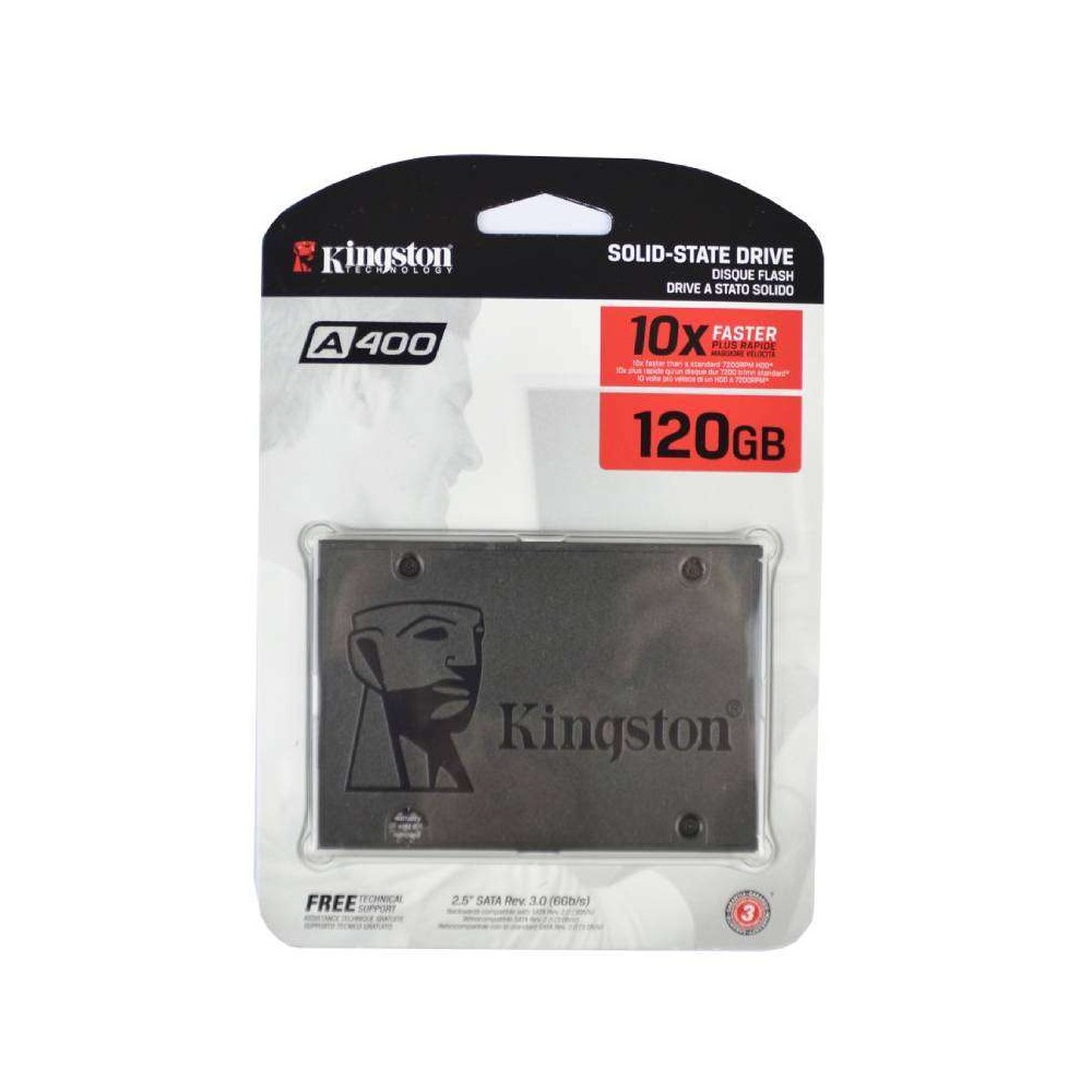 Kingston SA400S37 120G SSD (Solid State Drive) 120GB 2,5 Zoll