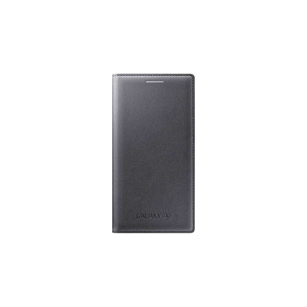 Original Samsung Flip Cover Flip Cover für Samsung Galaxy A3 (A300) Schwarz
