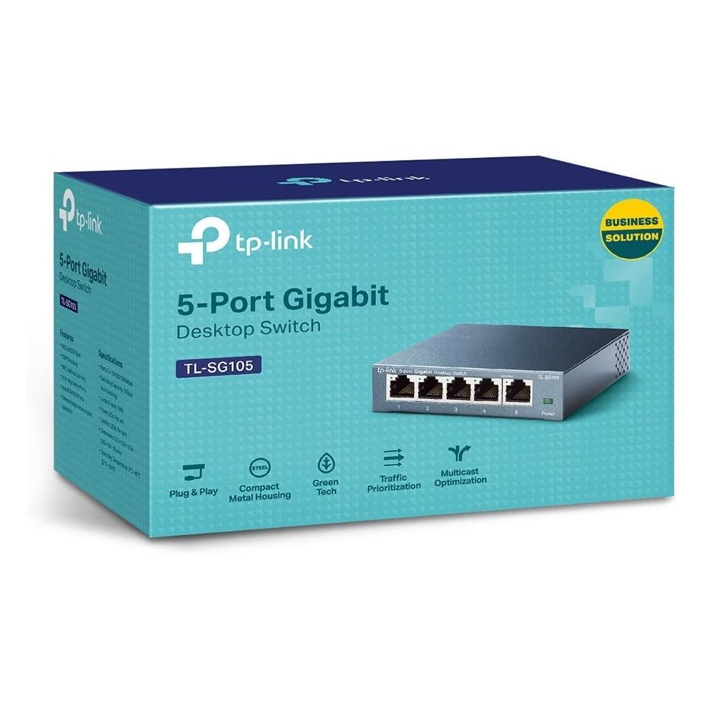 TP-Link TL-SG105 5-Ports Gigabit Netzwerk Switch