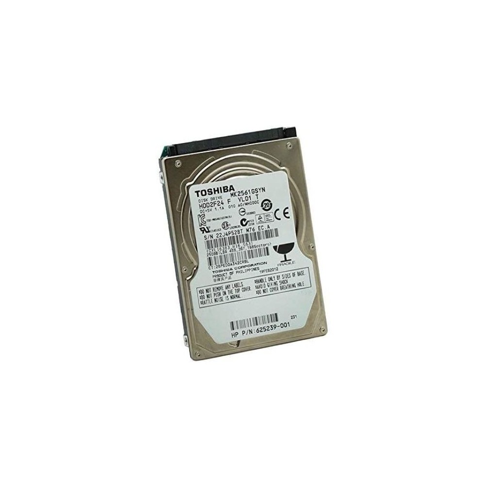 Toshiba MK2561GSYN HDD (Hard Disk Drive) 250GB 2,5 Zoll SATA II 3Gb/s