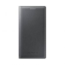Original Samsung GALAXY A3 (2015) View Cover Schutzhülle Kunstleder schwarz