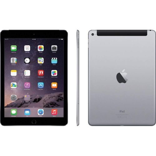Apple iPad Air (2. Generation) iPad Air 2 A1567 Wi-Fi Cellular 128GB Space Grau Ohne Simlock 9.7 Zoll (24.6 cm) B-Ware