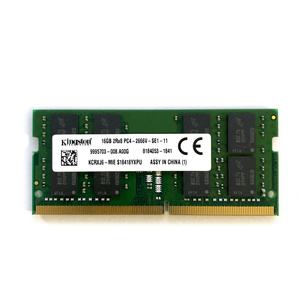 Kingston 16GB 2Rx8 PC4-2666V KCRXJ6 Laptop RAM