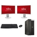 Profi Büro Arbeitsplatz PC Intel Xeon 32 GB Ram 512 SSD 24 Zoll Monitor Quadro M4000