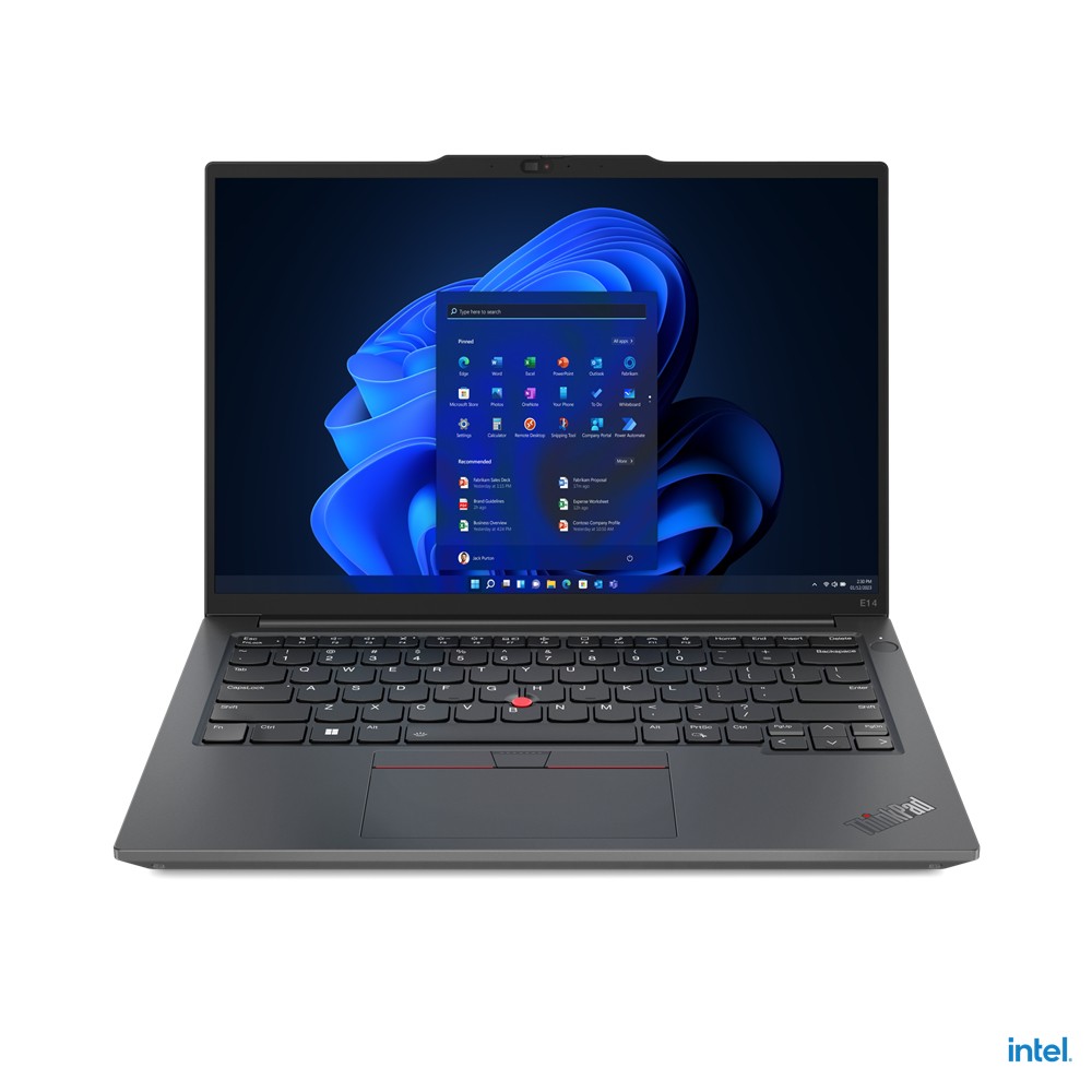 Lenovo ThinkPad E14 Gen 5 Intel i5-1335U Laptop 14" DDR4-SDRAM SSD Wi-Fi 6 Win 11 Pro (Gehäuse gebrochen, keine Techn. Mängel)