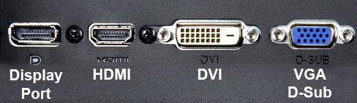 Monitor-Anschluesse